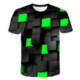 2019 New green Flaming tshirt Men Women t shirt 3d t-shirt Black Tee Casual Top Anime Camiseta Streatwear Short Sleeve Tshirt