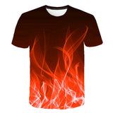 2019 New green Flaming tshirt Men Women t shirt 3d t-shirt Black Tee Casual Top Anime Camiseta Streatwear Short Sleeve Tshirt