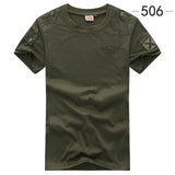 Army T Shirt Military Tshirt Style Tactical T-shirt Urban Men's Green for Men Cargo Uniform Short Sleeved Male Tee TShirt Black